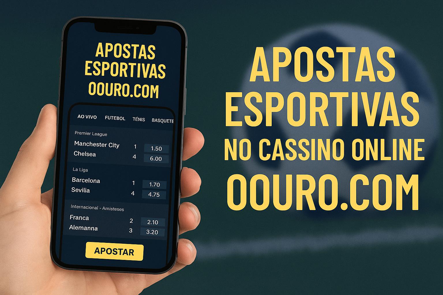Aposte em apostas esportivas no cassino online OOURO.COM