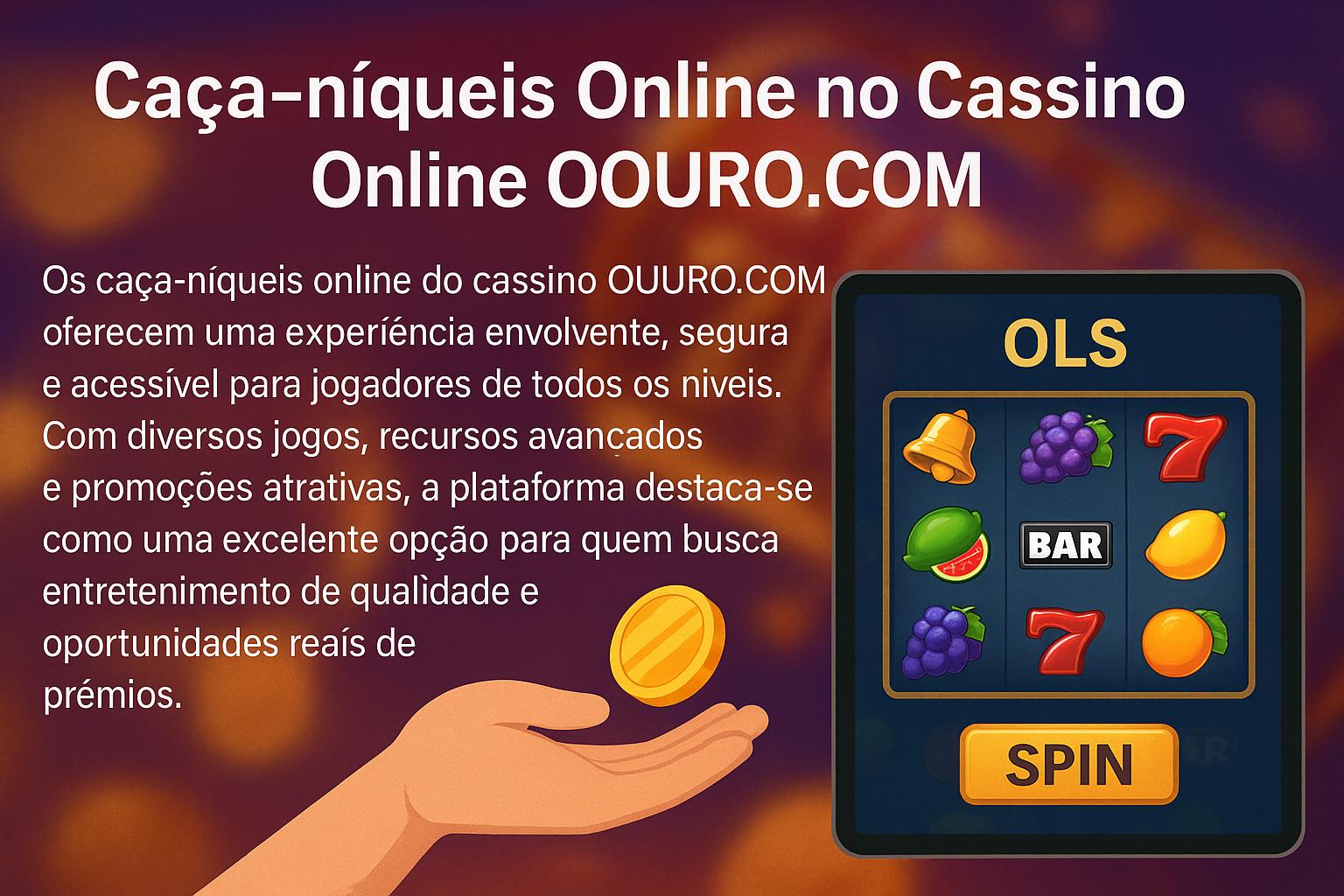Jogos de Slot no Casino Online OOURO.COM  